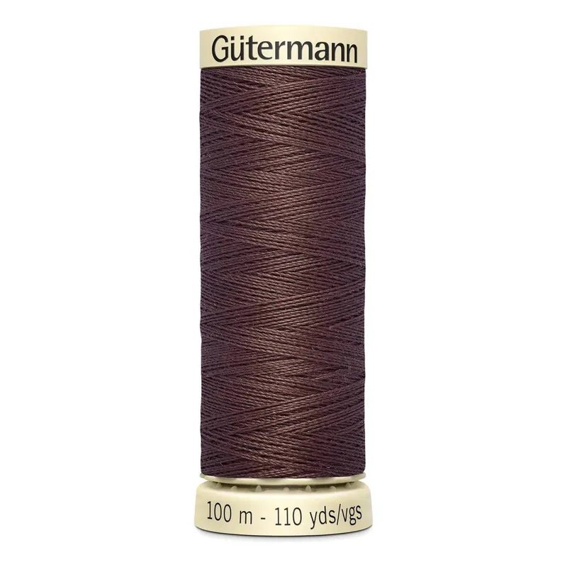 Best Price Gutermann Brown Sew All Thread 100m (446)