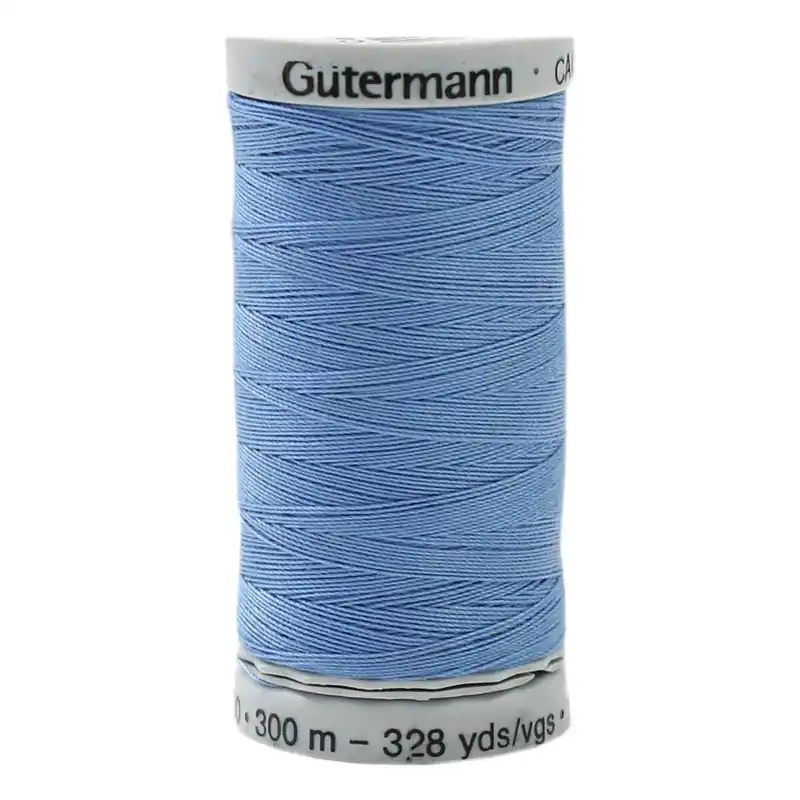Trusted Brand Gutermann Blue Sulky Cotton Thread 30 Weight 300m (1198)