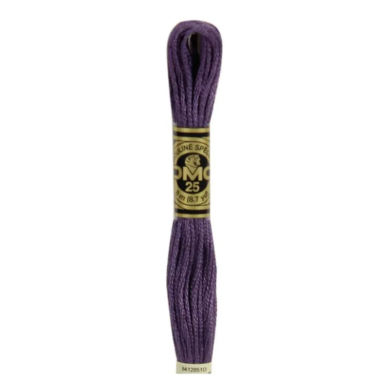 Last Chance DMC Purple Mouline Special 25 Cotton Thread 8m (029)