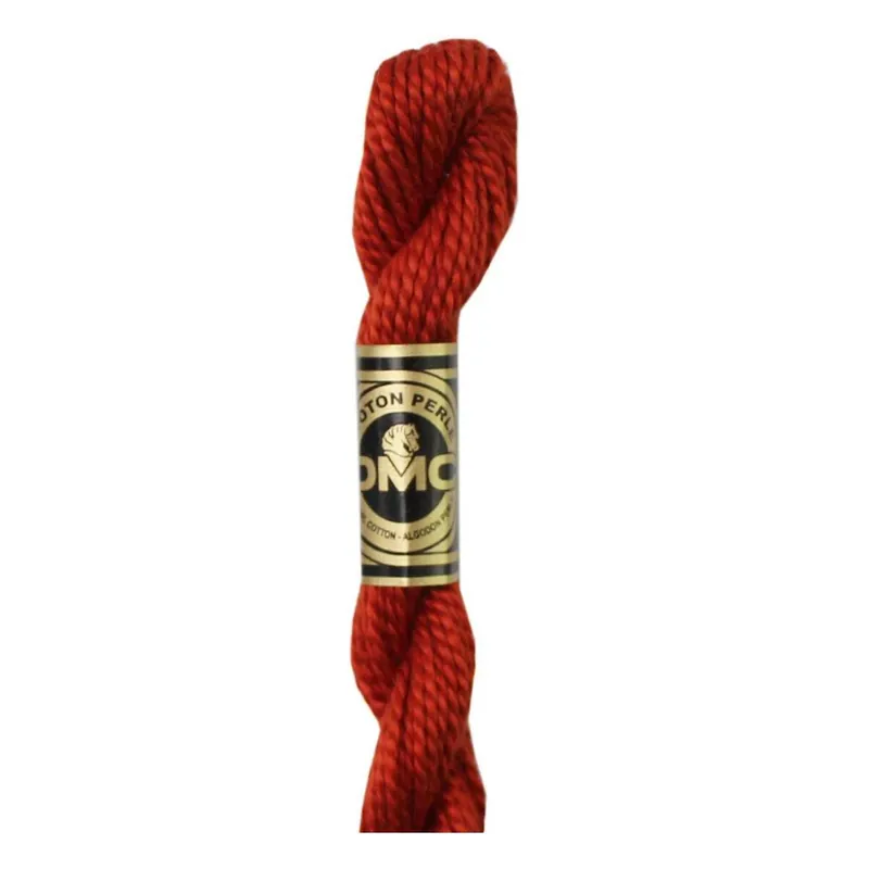 Time-Limited DMC Red Pearl Cotton Thread Size 3 15m (919)