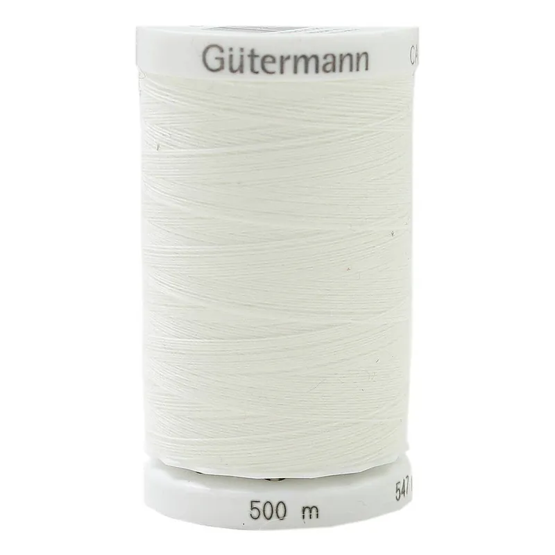 Gutermann White Sew All Thread 500m (111) Editor’s Pick