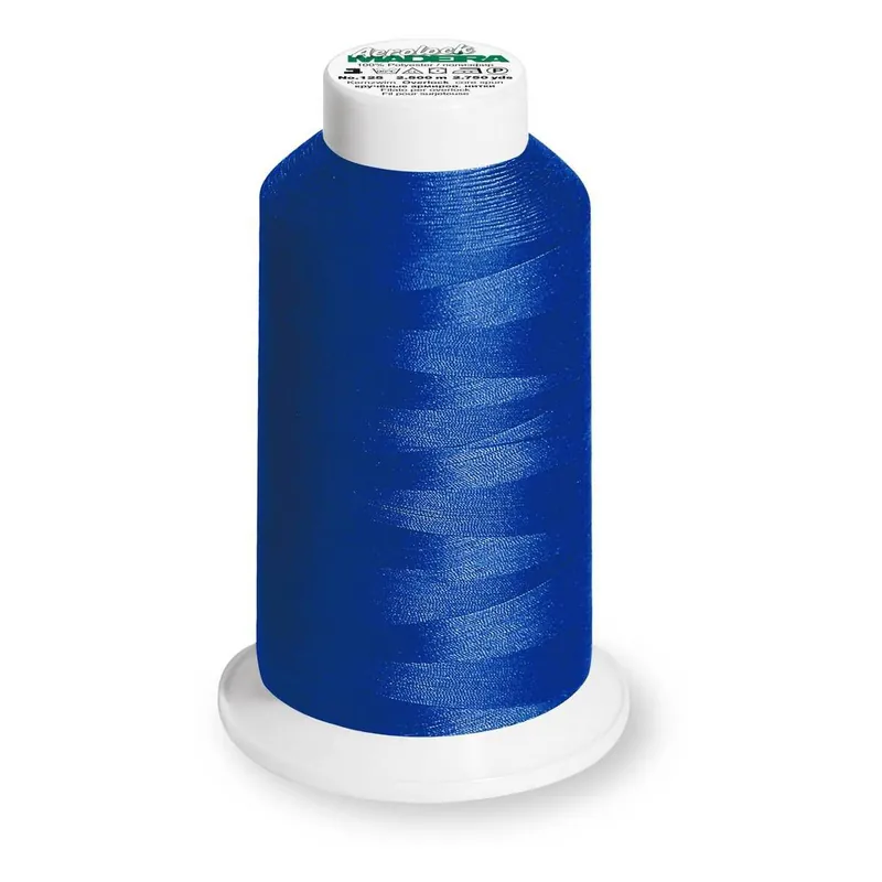 Markdown Madeira Royal Blue Aerolock Overlocker Thread 2500m (9660)