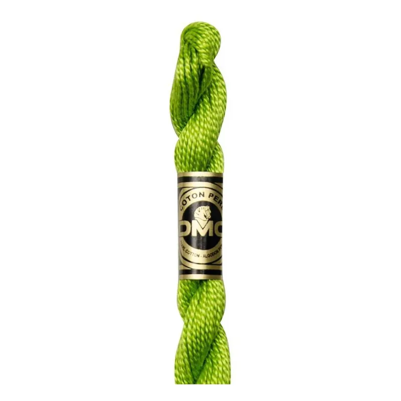 DMC Green Pearl Cotton Thread Size 5 25m (907) Mega Sale