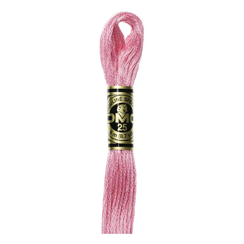 DMC Pink Mouline Special 25 Cotton Thread 8m (3806) Place Order