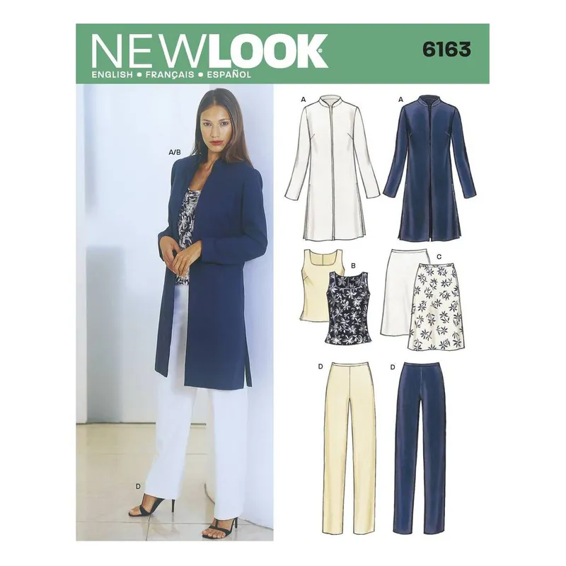 New Look Women's Separates Sewing Pattern 6163 New Release