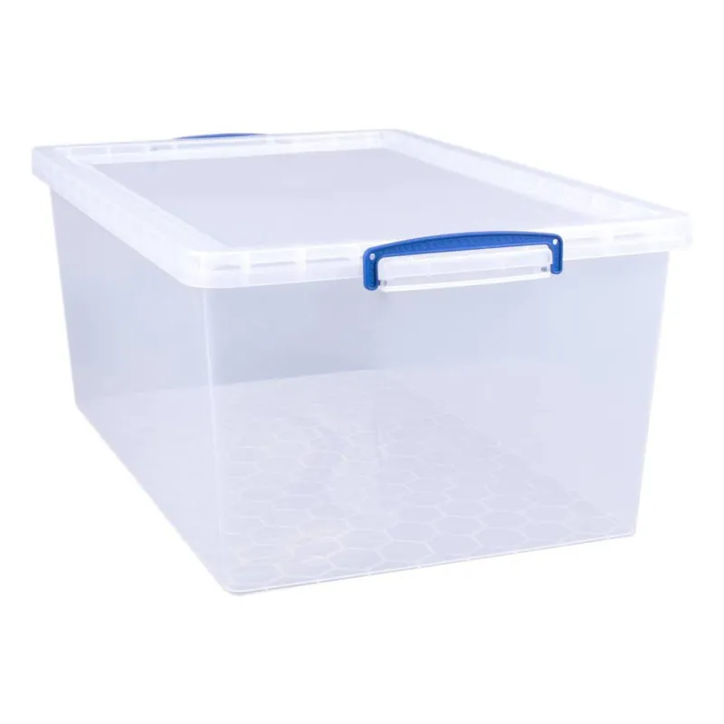 Buy Today Really Useful Clear Plastic Storage Box 62 Litres