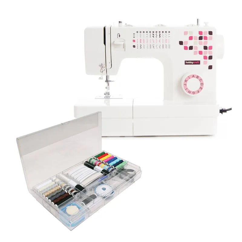 Hobbycraft 32S Sewing Machine and Sewing Kit Bundle Final Sale