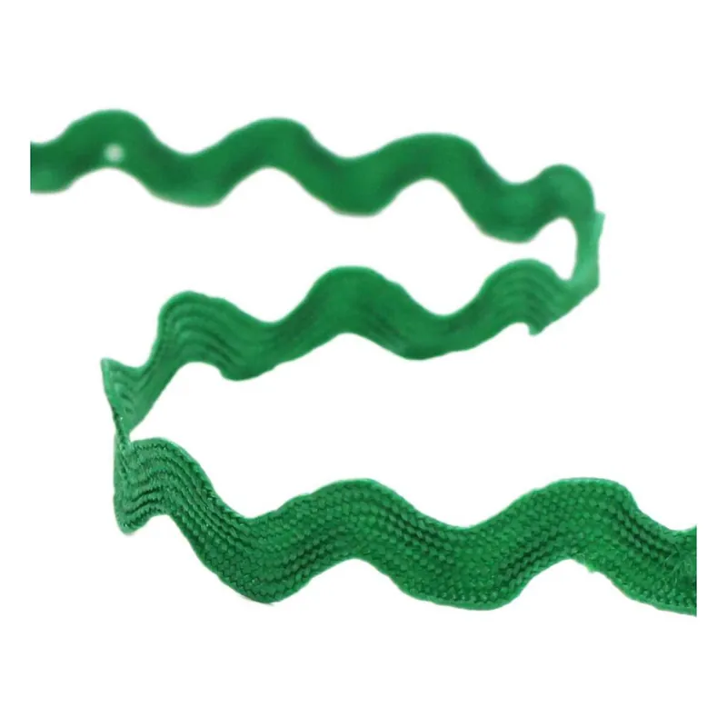 New Arrival Emerald Ric Rac Ribbon 6mm x 4m