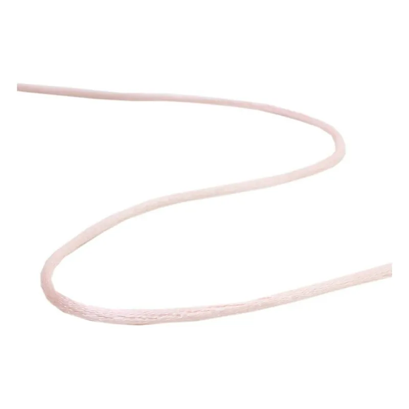 Baby Pink Ribbon Knot Cord 2mm x 10m Limited Offer