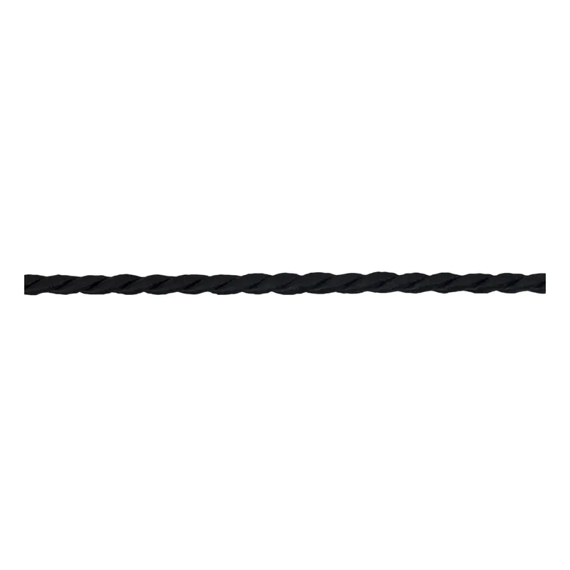 Black 3mm Cord Trim by the Metre Fast Shipping