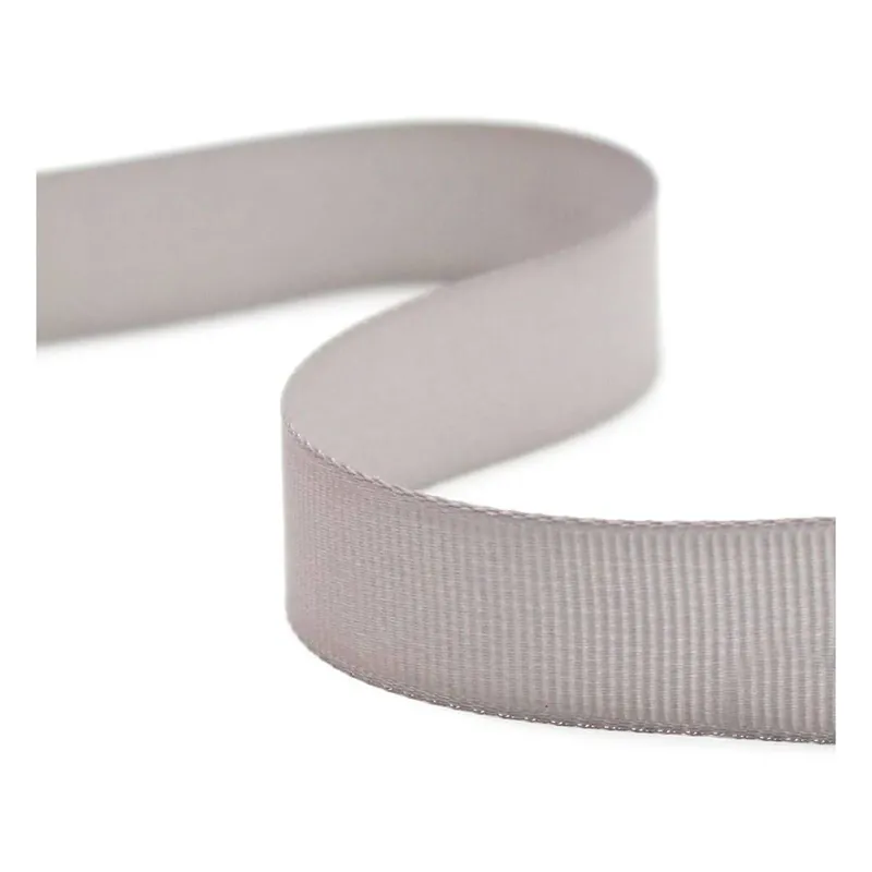 Grey Grosgrain Ribbon 15mm x 5m Buy Online