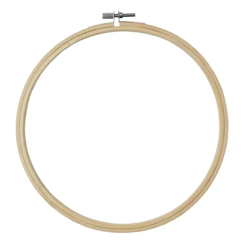 Hot Picks Bamboo Embroidery Hoop 8 Inches