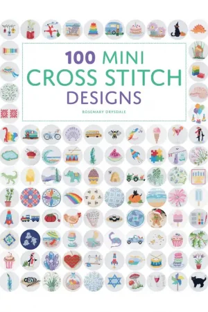 100 Mini Cross Stitch Designs Book Hot Deal