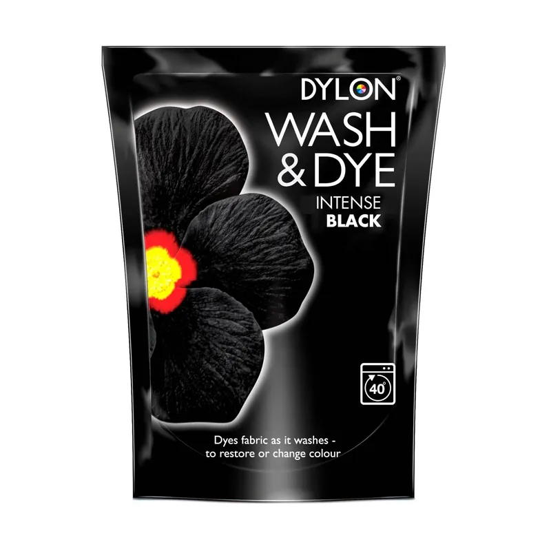 Trusted Brand DYLON Wash and Dye Intense Black