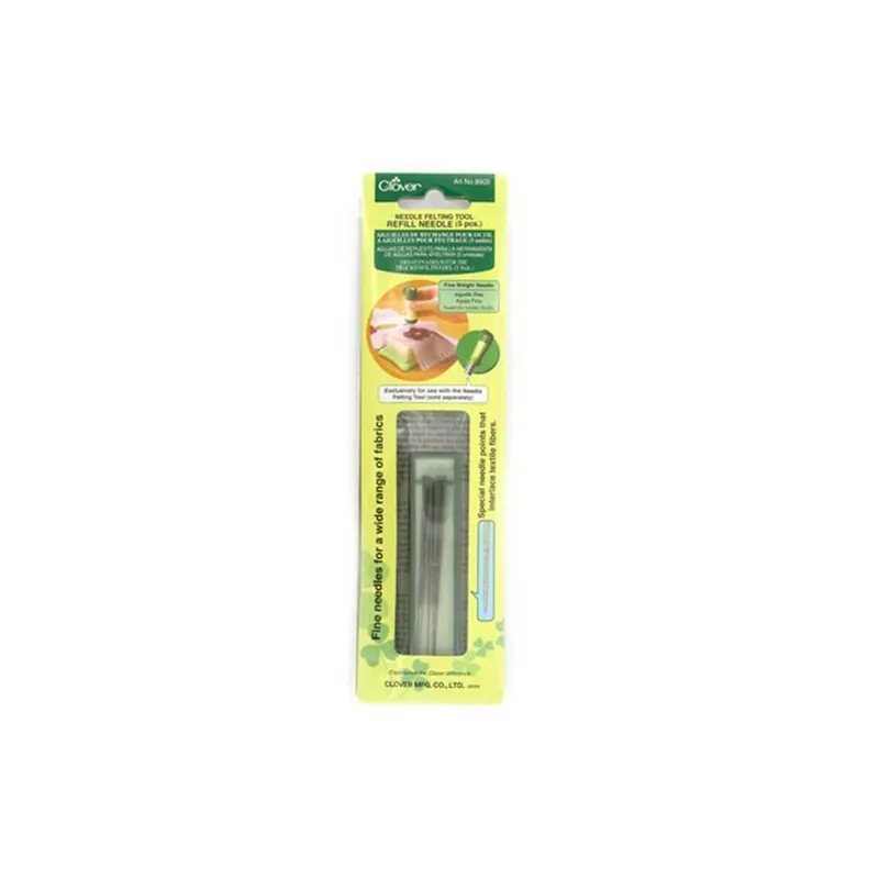 Clover Fine Needle Felting Tool Refill Pack 5 Pieces Grab Now