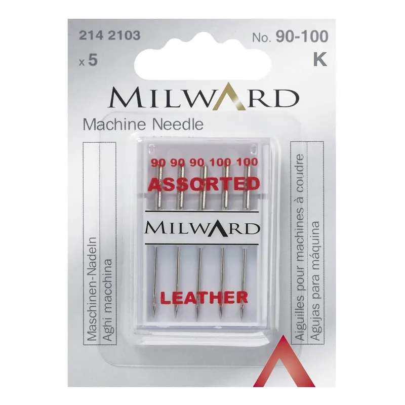 Milward No. 90 to 100 Leather Sewing Needles 5 Pack Top Rated