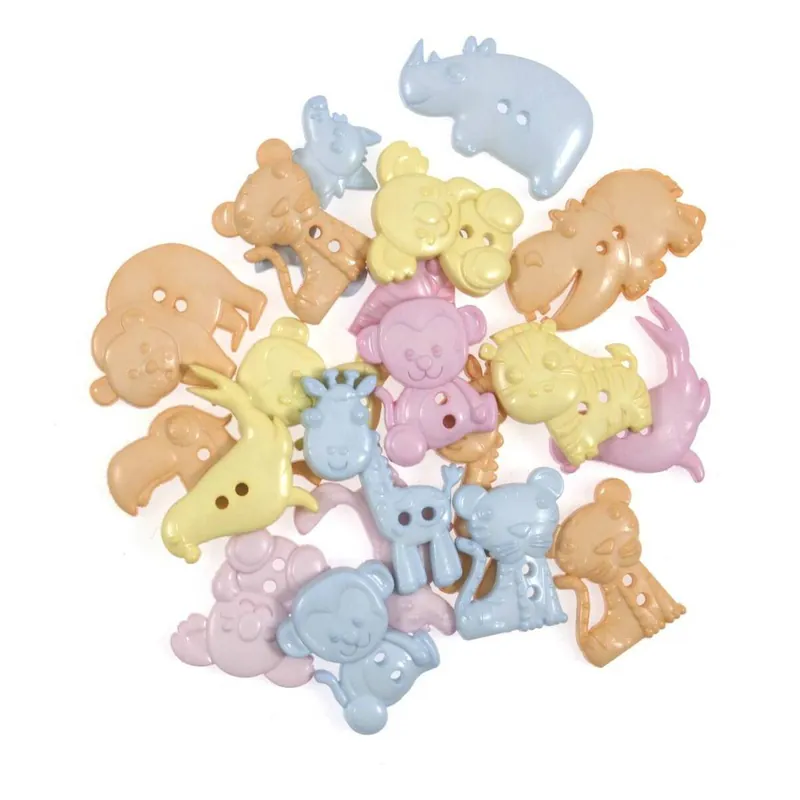 Trimits Pastel Safari Craft Buttons 20g Sale