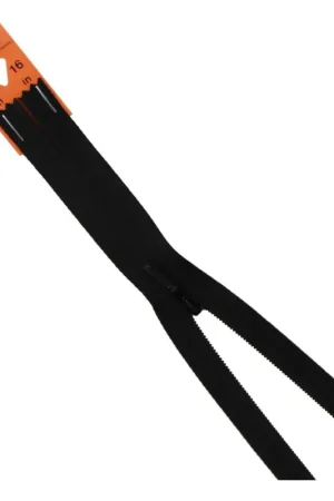 YKK Black Concealed Zip 41cm Hassle-Free Returns