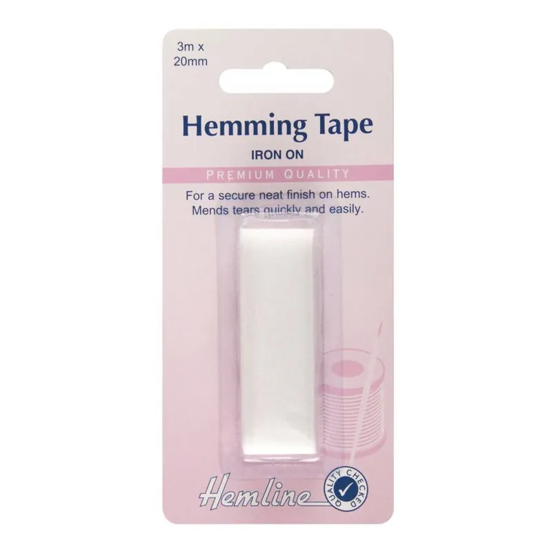 Hemline White Hemming Tape 20mm x 3m Free Returns
