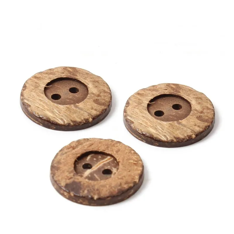 Best Choice Hemline Assorted Novelty Wood Button 3 Pack