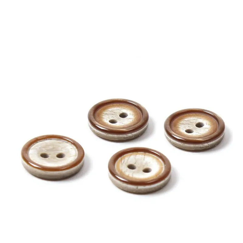 Hemline Brown Basic Knitwear Button 4 Pack Grab Now