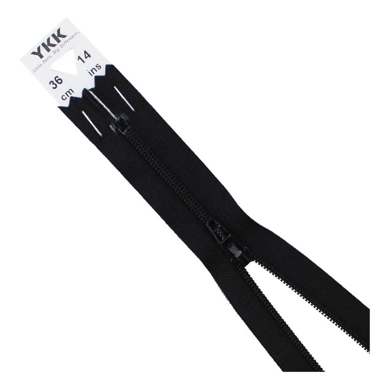 Discount YKK Black Dress and Skirt Zip 36cm