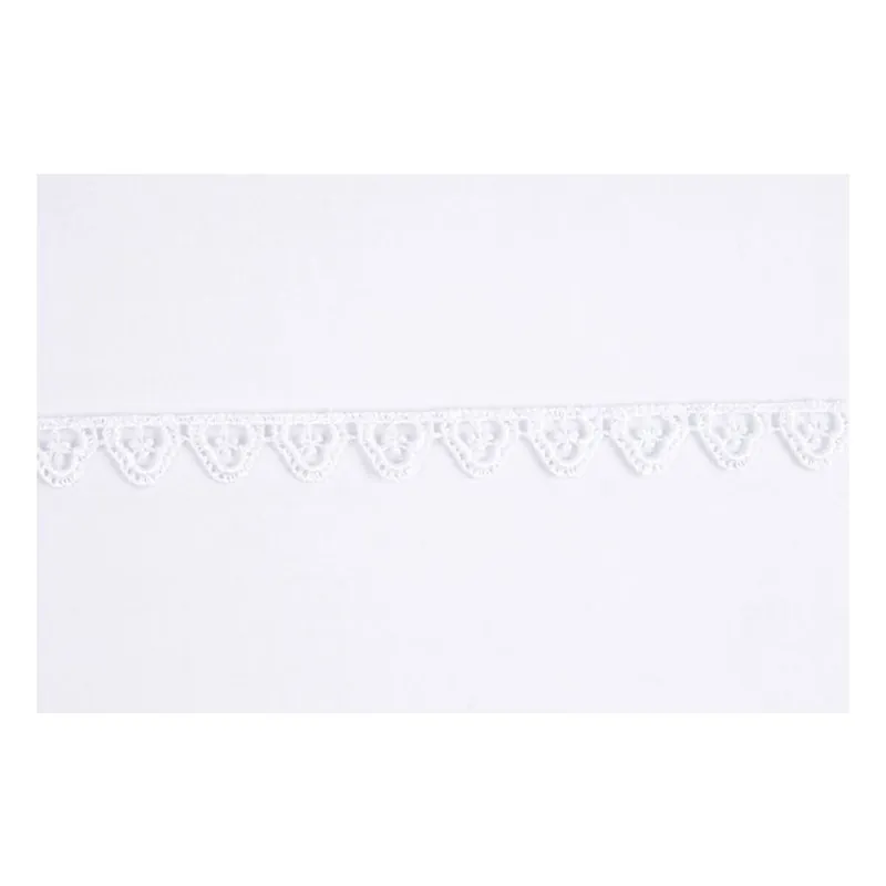 White Clover Guipure Lace Trim by the Metre Handmade