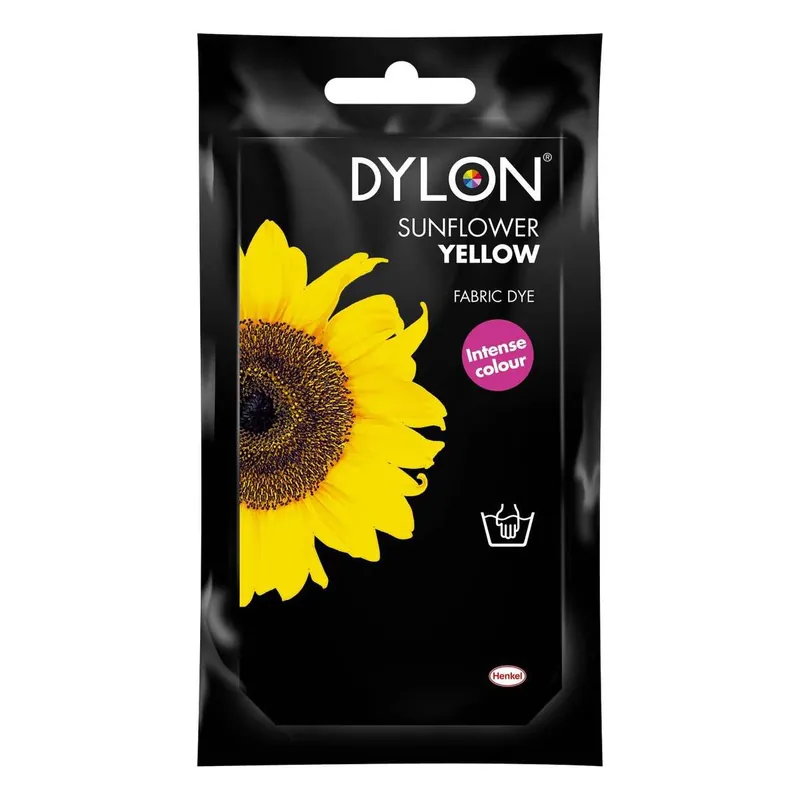 Dylon Sunflower Yellow Hand Wash Fabric Dye 50g Low Price