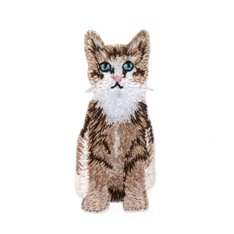 Exclusive Offer Trimits Long Haired Cat Iron-On Patch