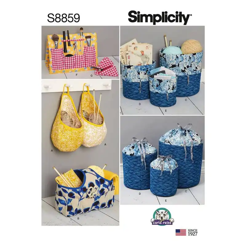 Simplicity Organiser Sewing Pattern S8859 Limited Offer