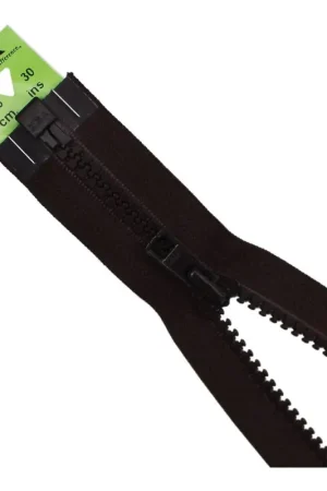 YKK Heavy Weight Open End Zip 76cm Brown Wholesale