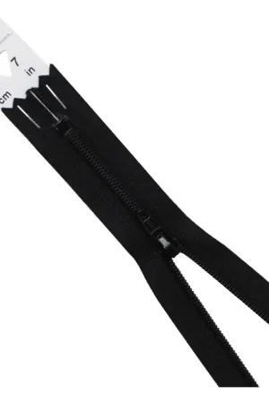 YKK Black Dress and Skirt Zip 18cm Direct From Manufacturer