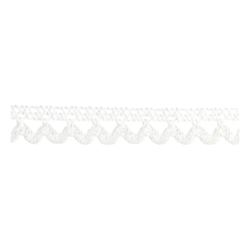 White 10mm Cotton Lace Trim by the Metre Shop Now