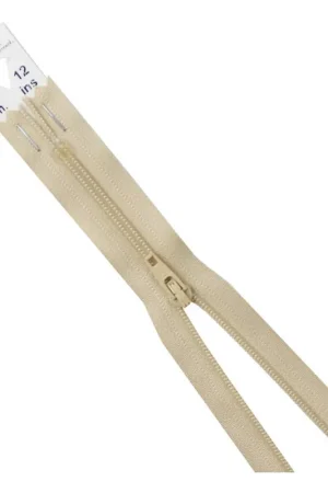YKK Nude Dress and Skirt Zip 30cm Free Returns