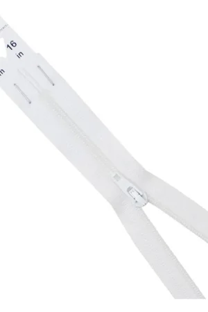 YKK White Dress and Skirt Zip 41cm Best Seller