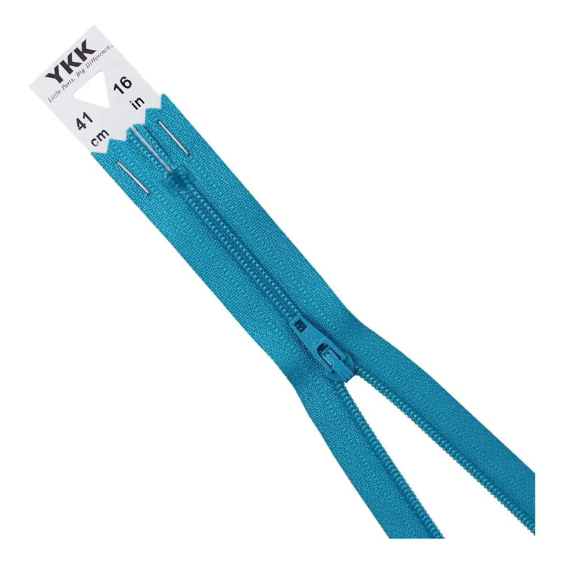 YKK Turquoise Dress and Skirt Zip 41cm Today Only