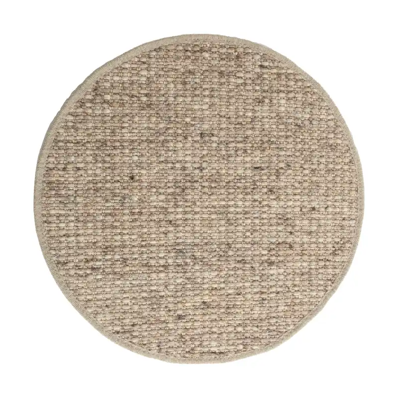 Fan Favorite Greenland Swift round rug, Natural white no. 11, Ø170 cm