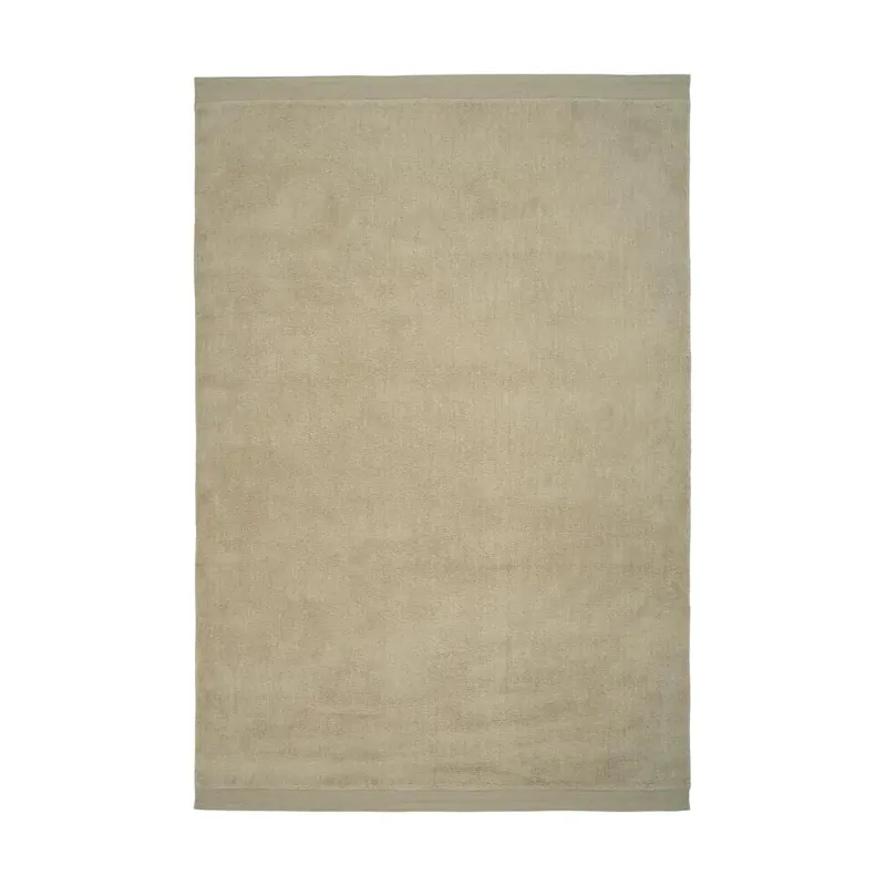 Affordable Hushed Frame rug, Beige, 140x200 cm