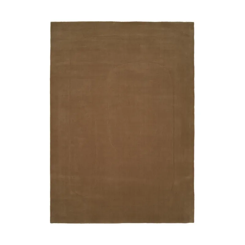 Modern Cursive Expanse rug, Amber, 140x200 cm