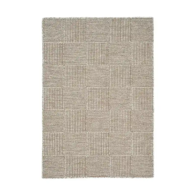 Linie Design Chess rug, Black, 140x200 cm Genuine