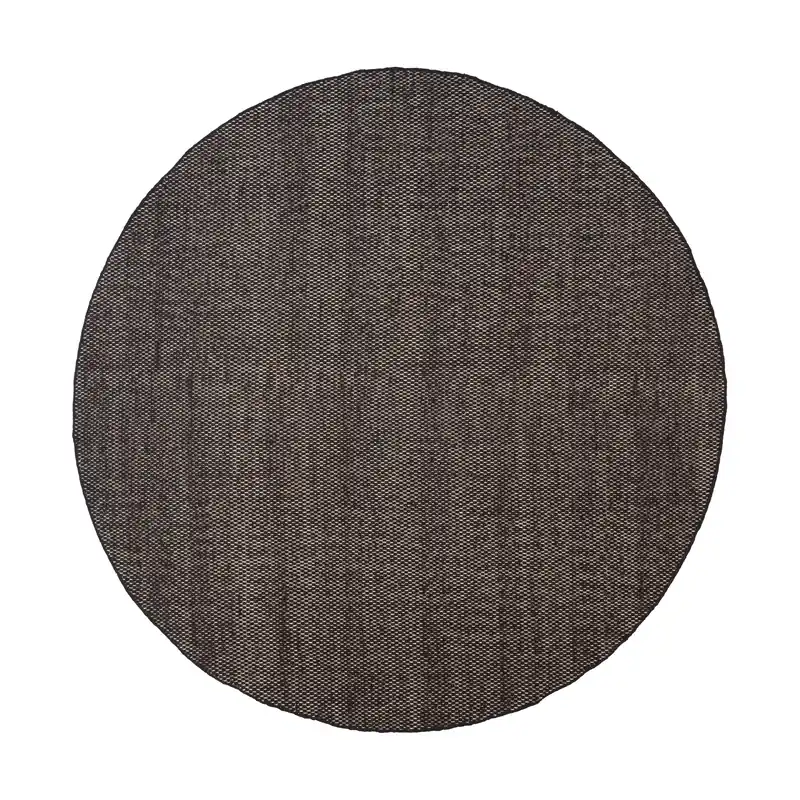Asko round rug, Black, Ø240 cm Discount