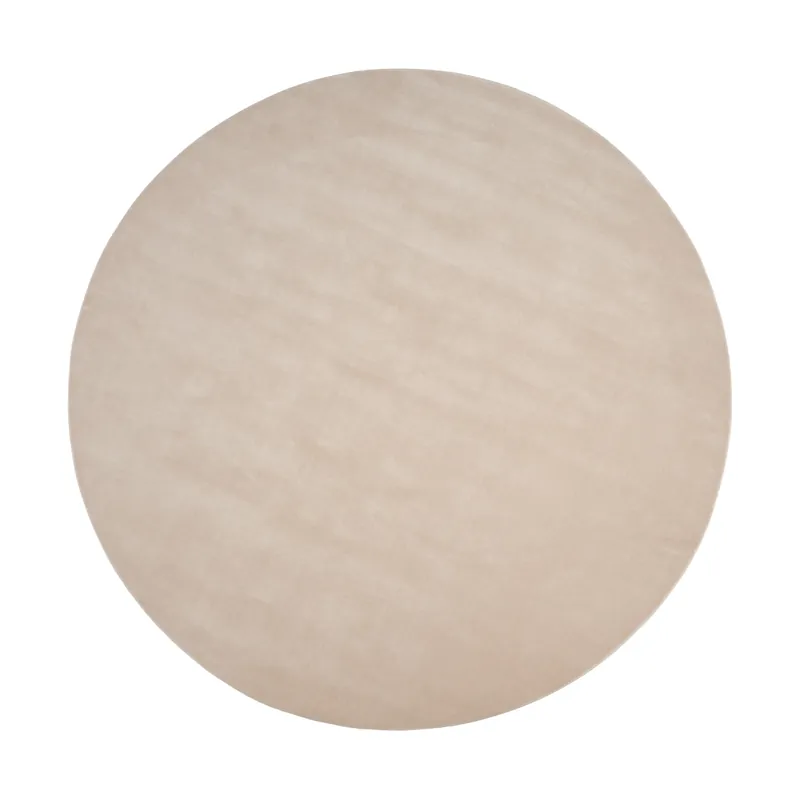 Halo Cloud wool carpet round, Beige, Ø250 cm Free Delivery
