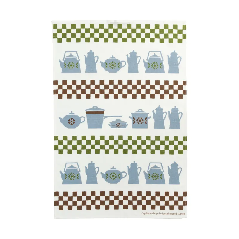 Grytskåpet kitchen towel 47x70 cm, Multi-yellow-blue Worldwide Shipping