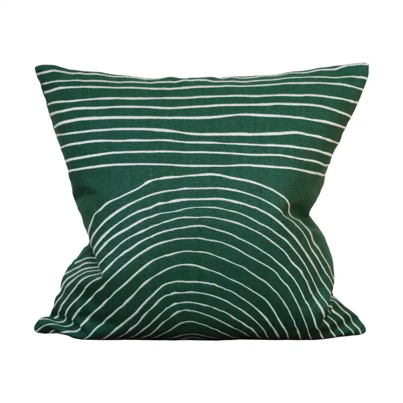 Latest Straw cushion cover 48x48 cm, Green