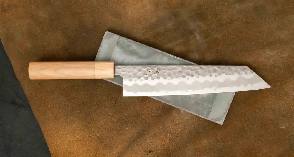 Tsunehisa Kiritsuke Shirogami #2 Cherry 210mm (8.3") Limited Time