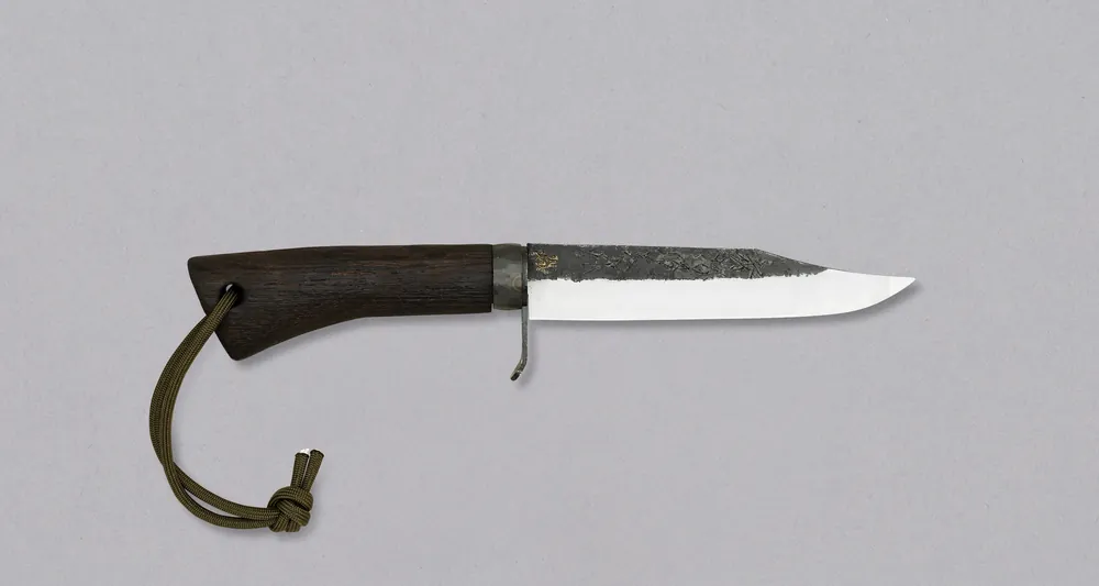 Hot Deal Ikeuchi Outdoor Hunting knife Aogami #2 135mm (5.3")