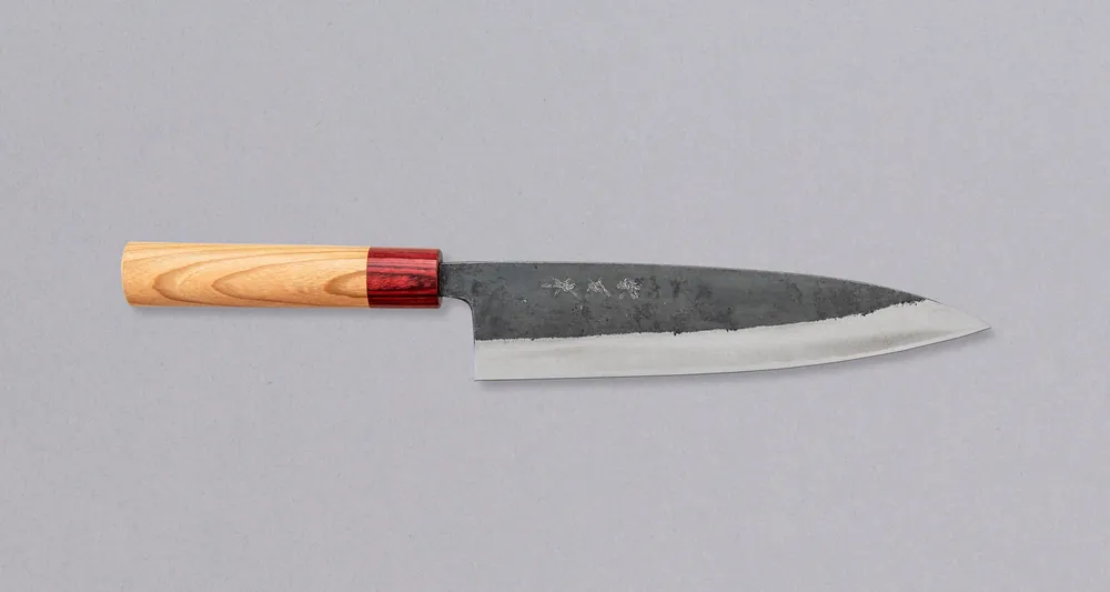 Certified Muneishi Gyuto Aogami #2 Damascus Cherry 210mm (8.3")