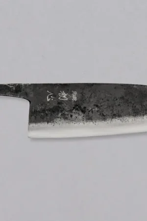 Next Day Delivery Kurogane Santoku Aogami #2 Kuro-uchi 165mm (6.5") - BLADE