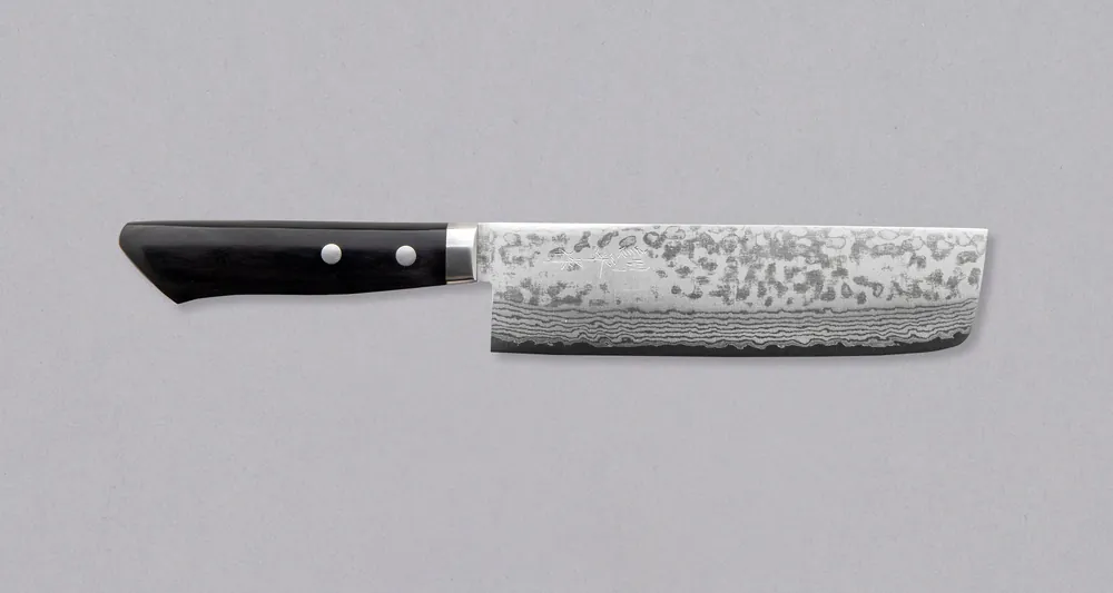 Etsu Village Nakiri Damascus 165mm (6.5") Editor’s Pick