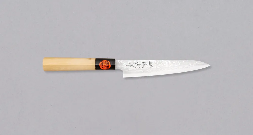 Tanaka Petty Aogami #2 Damascus 150mm (5.9") Express Delivery